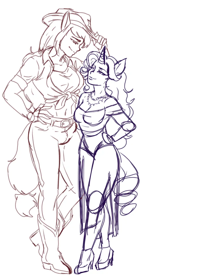 Sim ouvi os conselhos e vou desenhar nsfw de mlp posted by Myah_lm