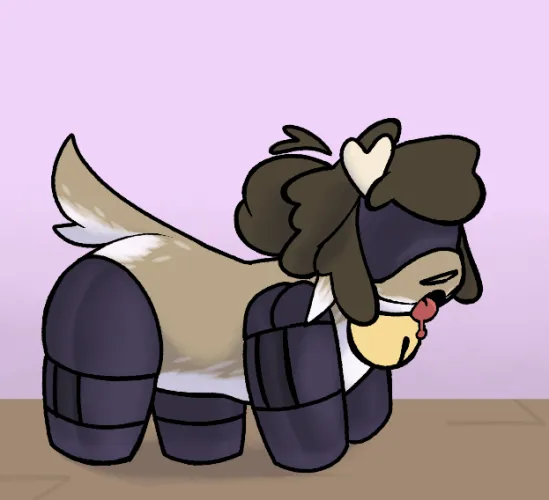 Simple training (transfem) [Artist: me!] by frosted_deer64