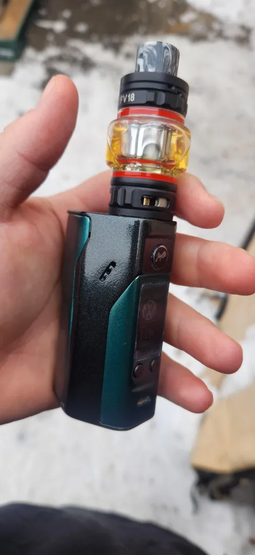 Since everyone is curious on the finished product, here is my fully custom painted RX200S with a TFV18 on it posted by RzRshRp98