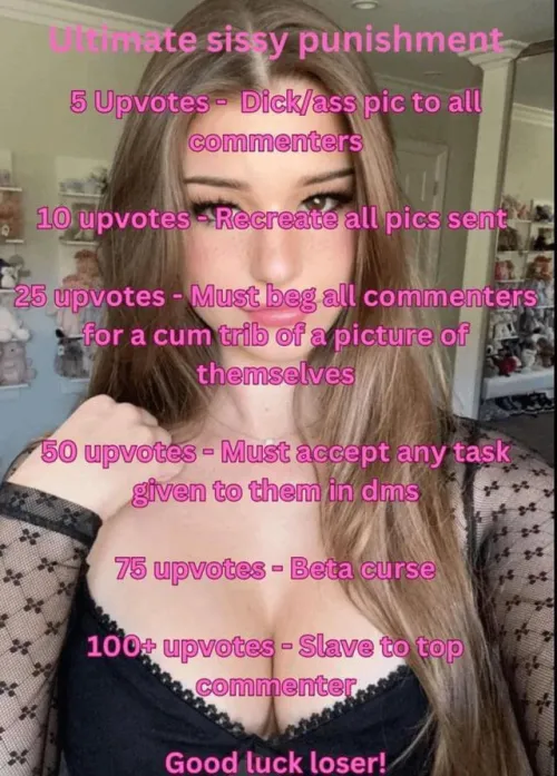 Sissy challenge by Anyaccount8479