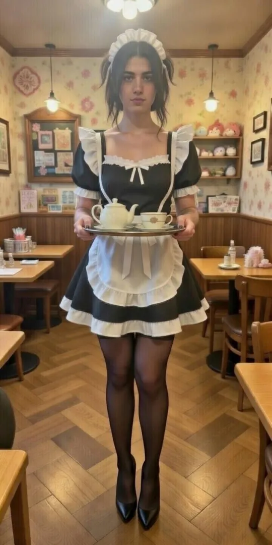 Sissy Maid reasy to serve posted by jj_candy