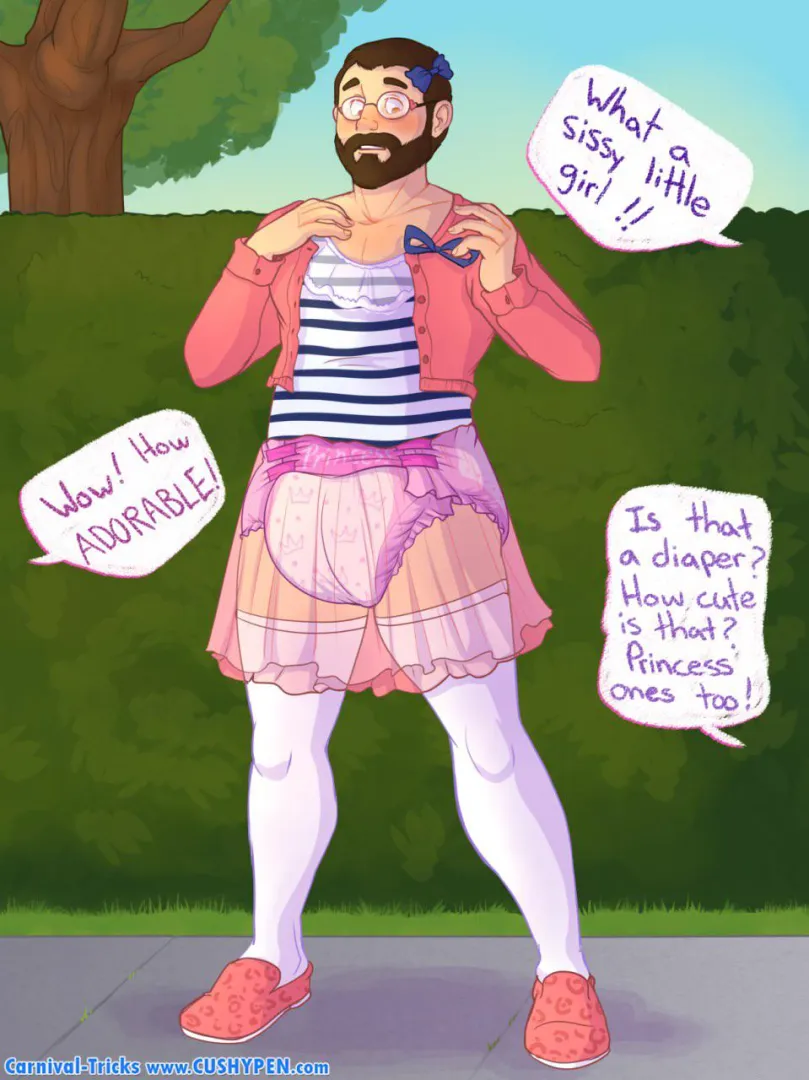 Sissy outing posted by Traditional_Road_701