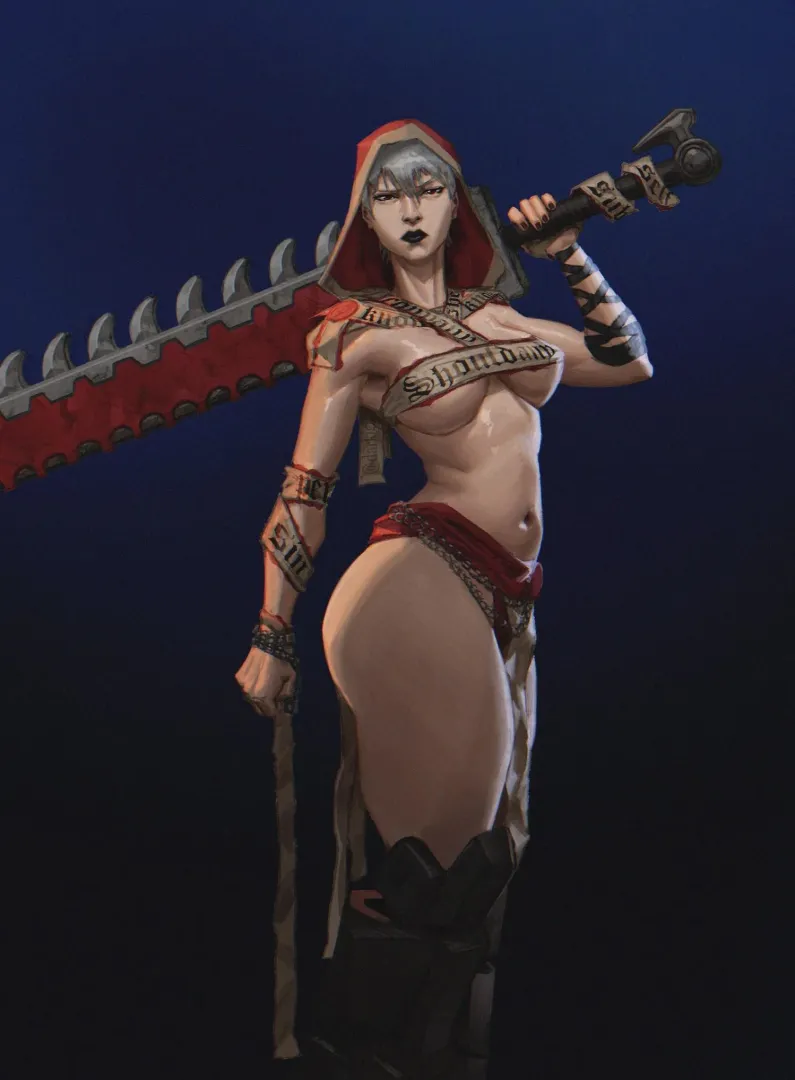 Sister Repentia, art by me posted by Darkigii