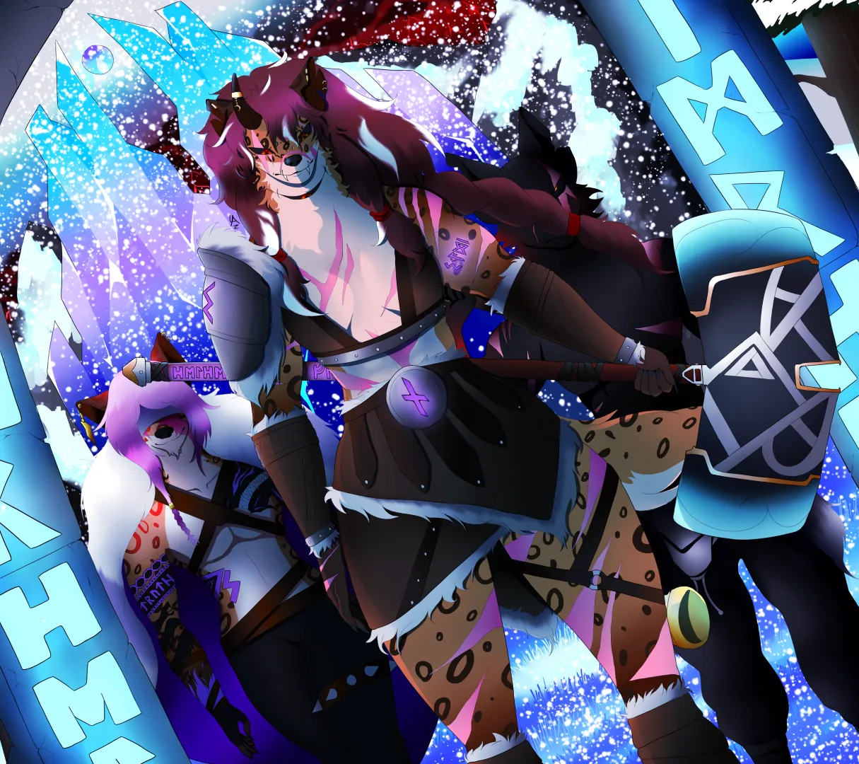 Skadi Hammerfell, the one who brings the ragnarok. [F] (Made by me) posted by Storyteller0fficial