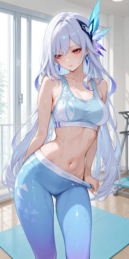 Skirk [Genshin Impact] by WoolsonDaSheep