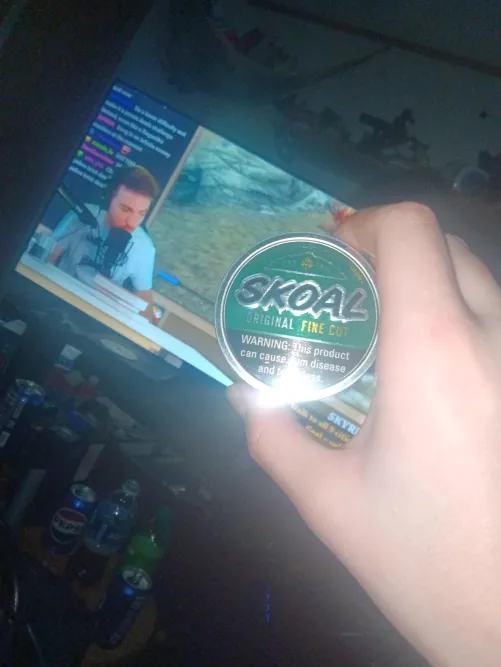 Skoal original got me a new can after strangling up some money nice treat for myself since I've been pretty down recently by AltruisticWest3580