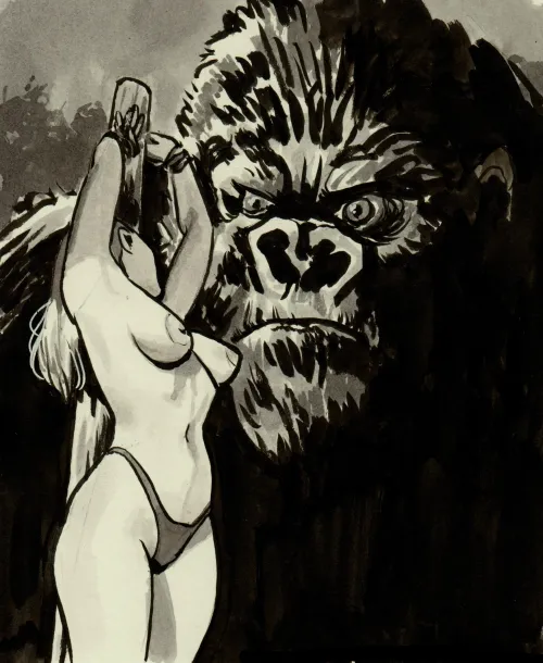 Skull Island Encounter by katanugi