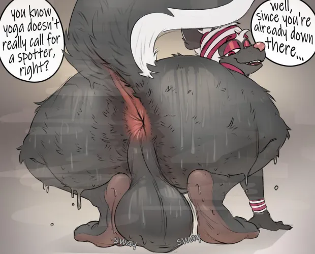 Skunk butt :D (imapoliceman) by Final-University-574