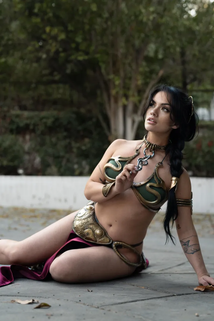 Slave Leia from Star Wars by Mads posted by feralberrys