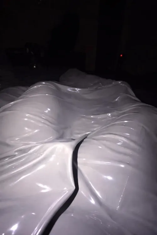 Sleeping in latex never felt and looked so good ‍ by Turbulent_Beyond9794