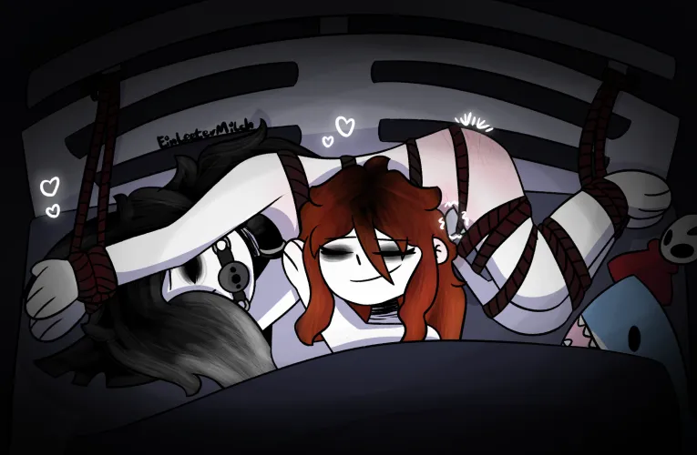 sleeping the night in bondage [OC] by EinLeeterMilch