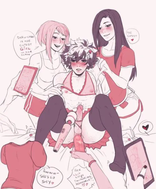 Sleepover with girls (by arctgart) by FrostieBellee