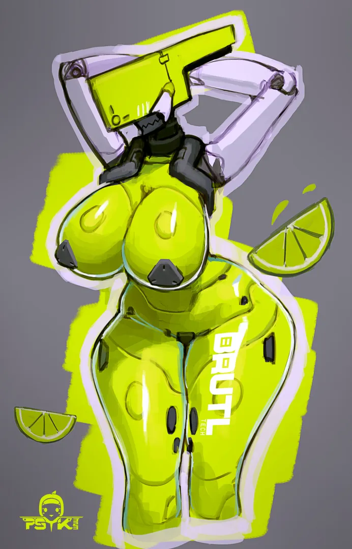 Slime robot by @Psyk323 posted by D3v1LGaming