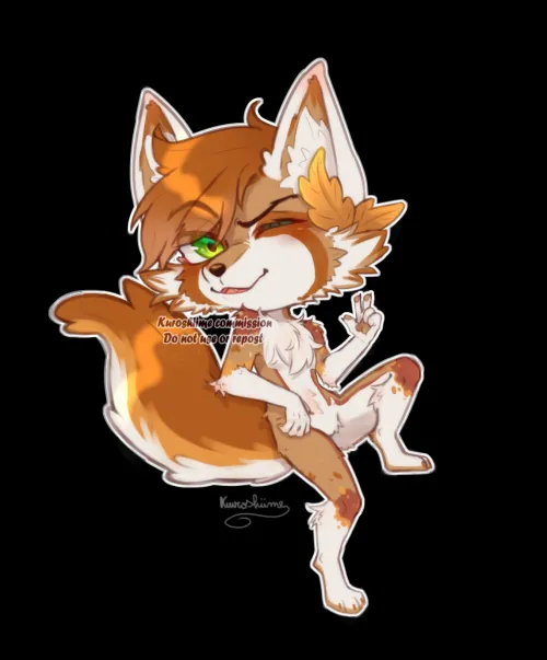 Sly fox >:3 (by me) by kuroshiime
