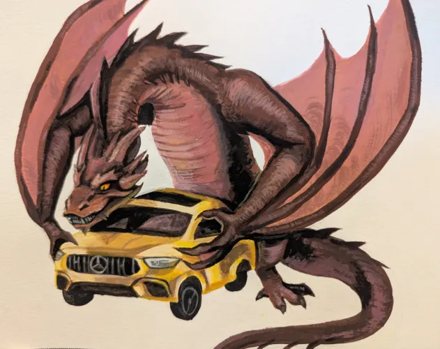 Smaug x Mercedes AMG by salemmixtape