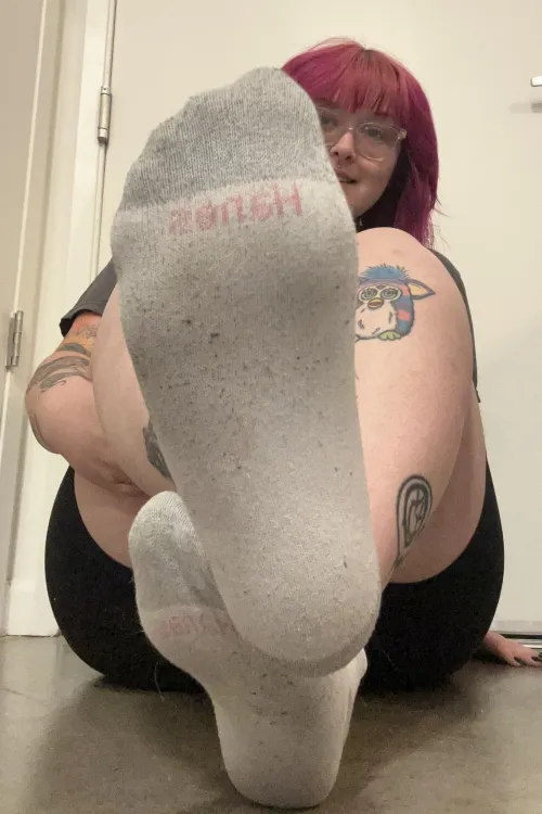 Smelly work socks ready for your enjoyment by NessaGirlieNewAct