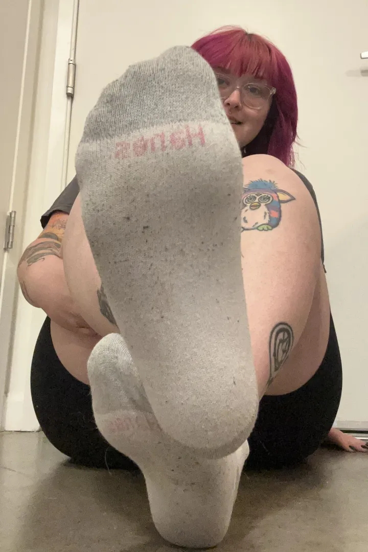 Smelly work socks ready for your enjoyment posted by NessaGirlieNewAct
