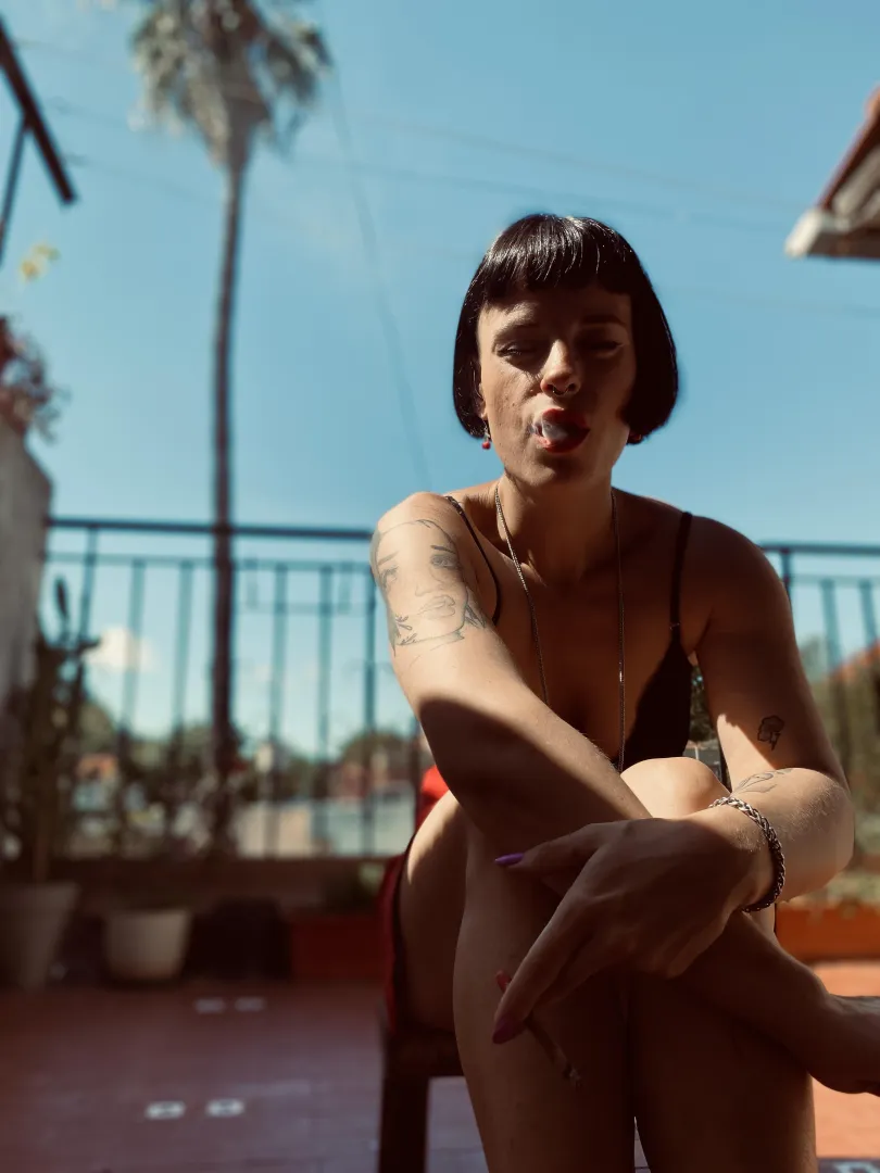 Smoke one posted by pinupfex