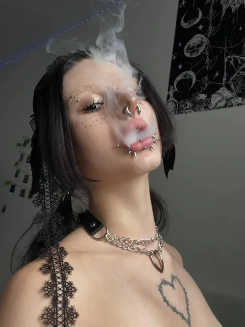 Smoking makes it even more exciting by CuteMolasses_