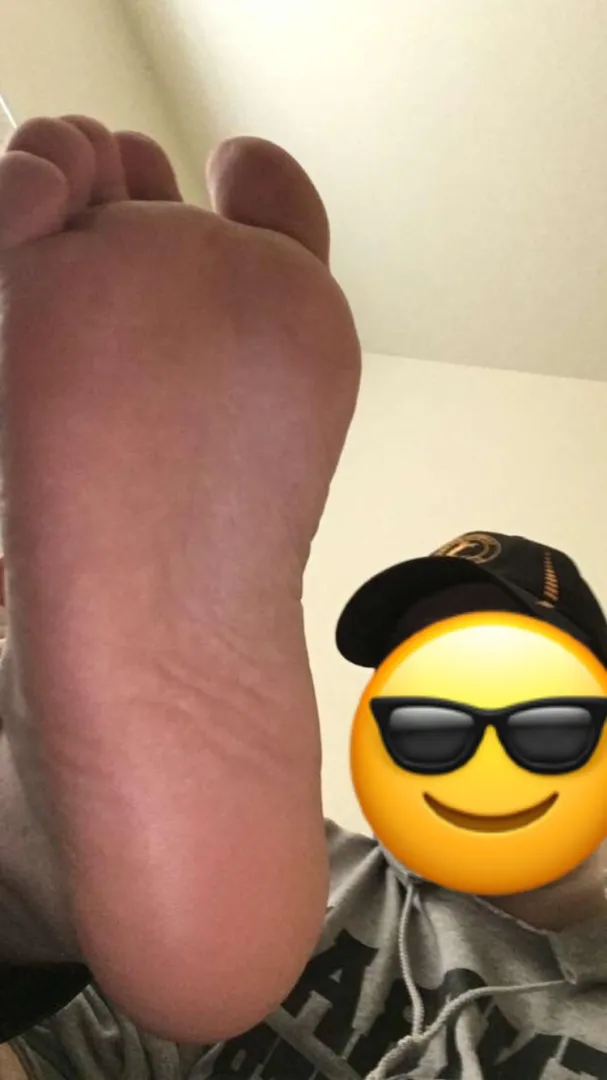 Sniff my stinky feet posted by brodyfisher09