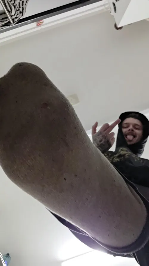 Sniff my sweaty, dirty feet whilst I drain you wallets by ThexDemonicDevilx