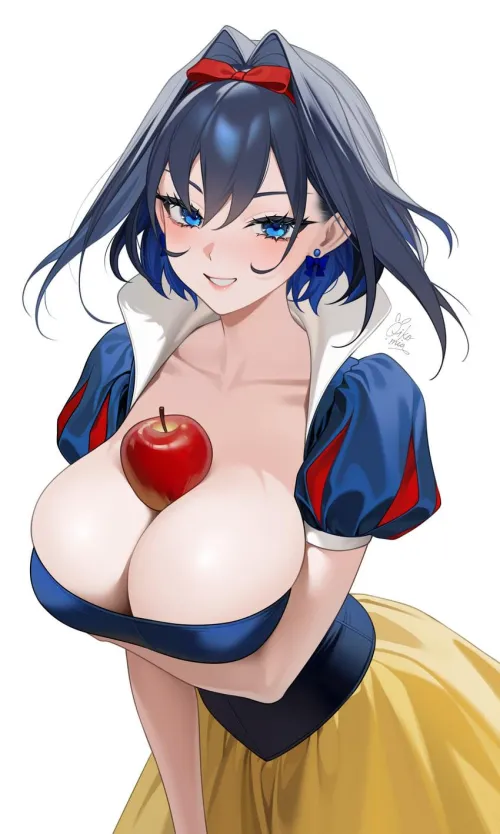Snow White Kronii [Hololive EN Promise | Disney] by xdragon2k