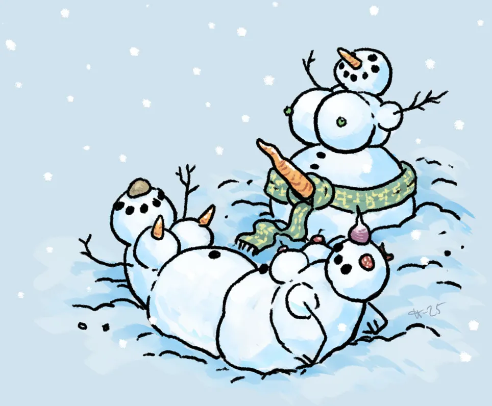 Snowbians, doing Snow Yuri things  (@Shivikai) posted by LenaAran