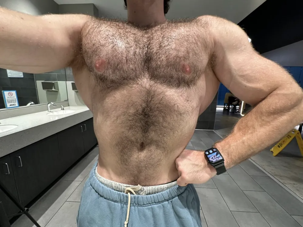 So pink and hard posted by hairypecsbro