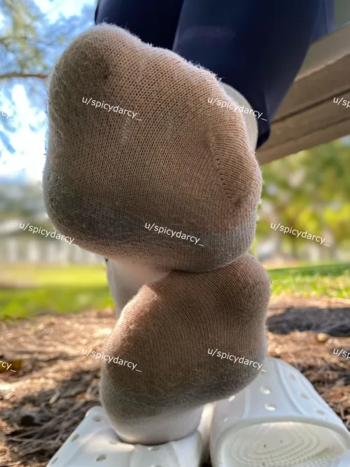 socks look better with a little prints. True or false? by Spicydarcy_