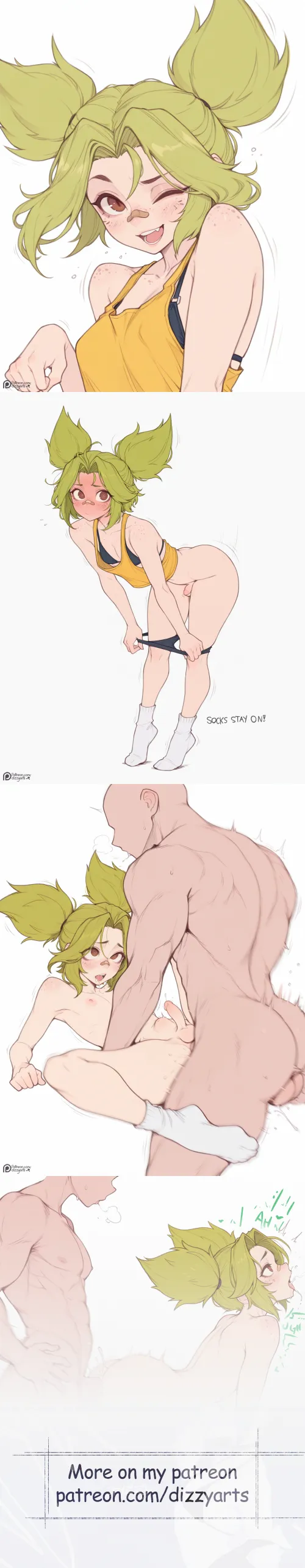 socks stay on... by Major-Potato-223