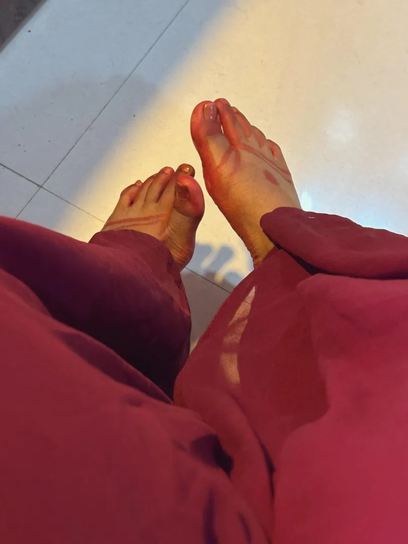 Soft as silk, pretty as prayer, my divine feet were made for worship✨ posted by destruction___