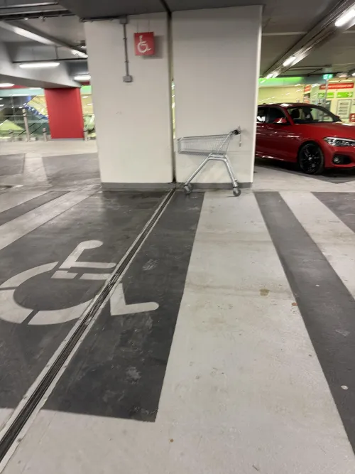 Soliciting whore hanging out in a car park looking to be filled up! by OfficeSquid