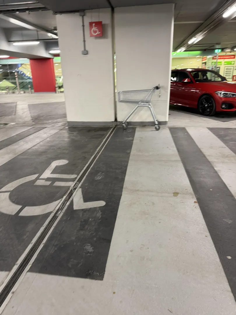 Soliciting whore hanging out in a car park looking to be filled up! posted by OfficeSquid