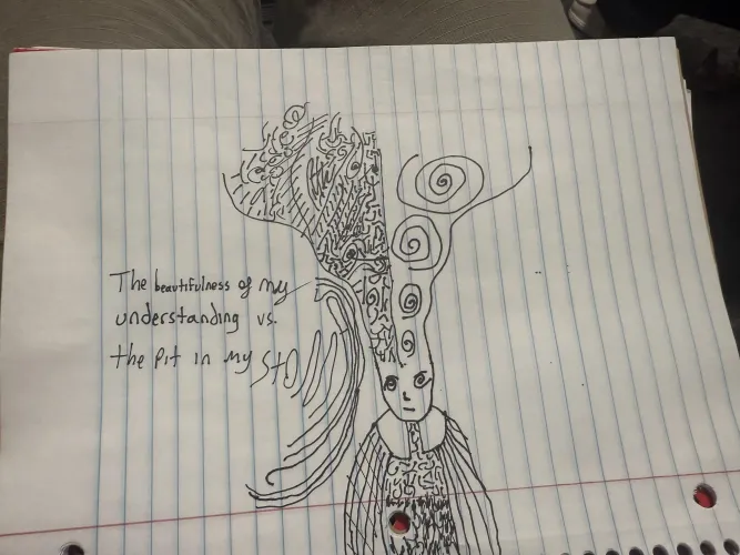 Some art I made while tripping by Presnept