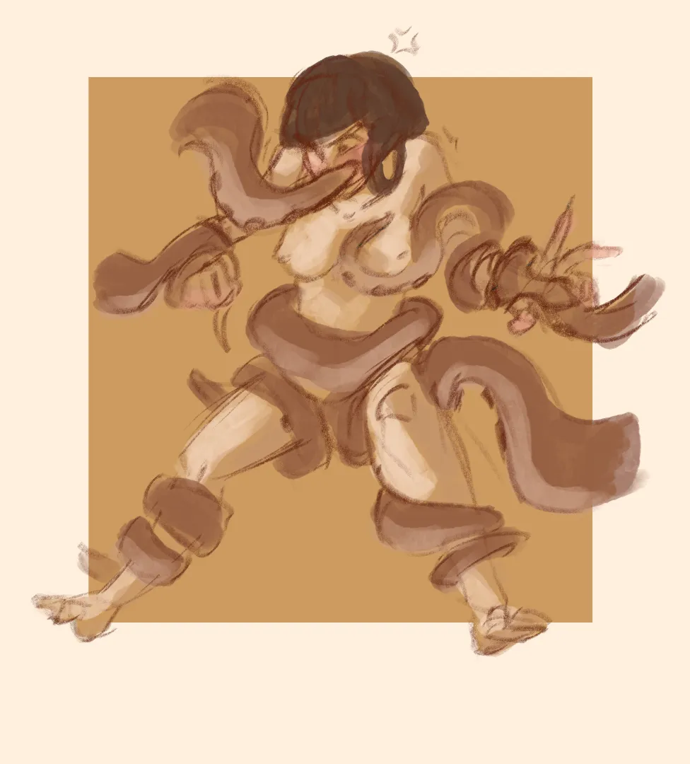 Someone drew me having some fun... ×~× posted by lemon_uwuw