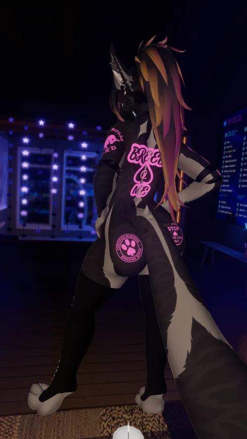 something catch your eye hun? all you need to do is lift up my tail and you can have free access~ by Lightrider207