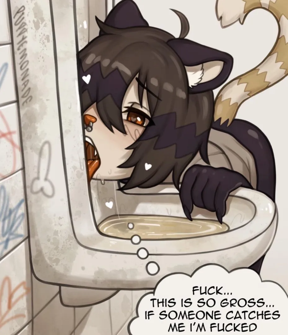 Sometimes I dream that I could just go to a dirty public urinal and lick it clean and drink from it until it’s all empty I bet the smell would be hot ‍ posted by Inspill