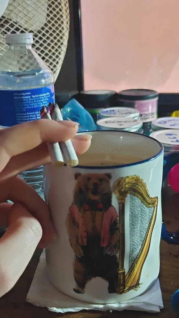 Sometimes one Marlboro gold just ain't enough. posted by Stinkyfuckenrat