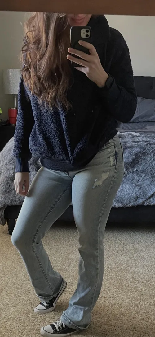 Sometimes you just need chucks and jeans by EliseEliteFeet