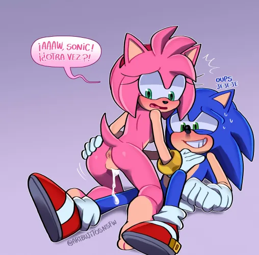 Sonic cums inside Amy... Again... [Aribujitos] by CalloftheWild69