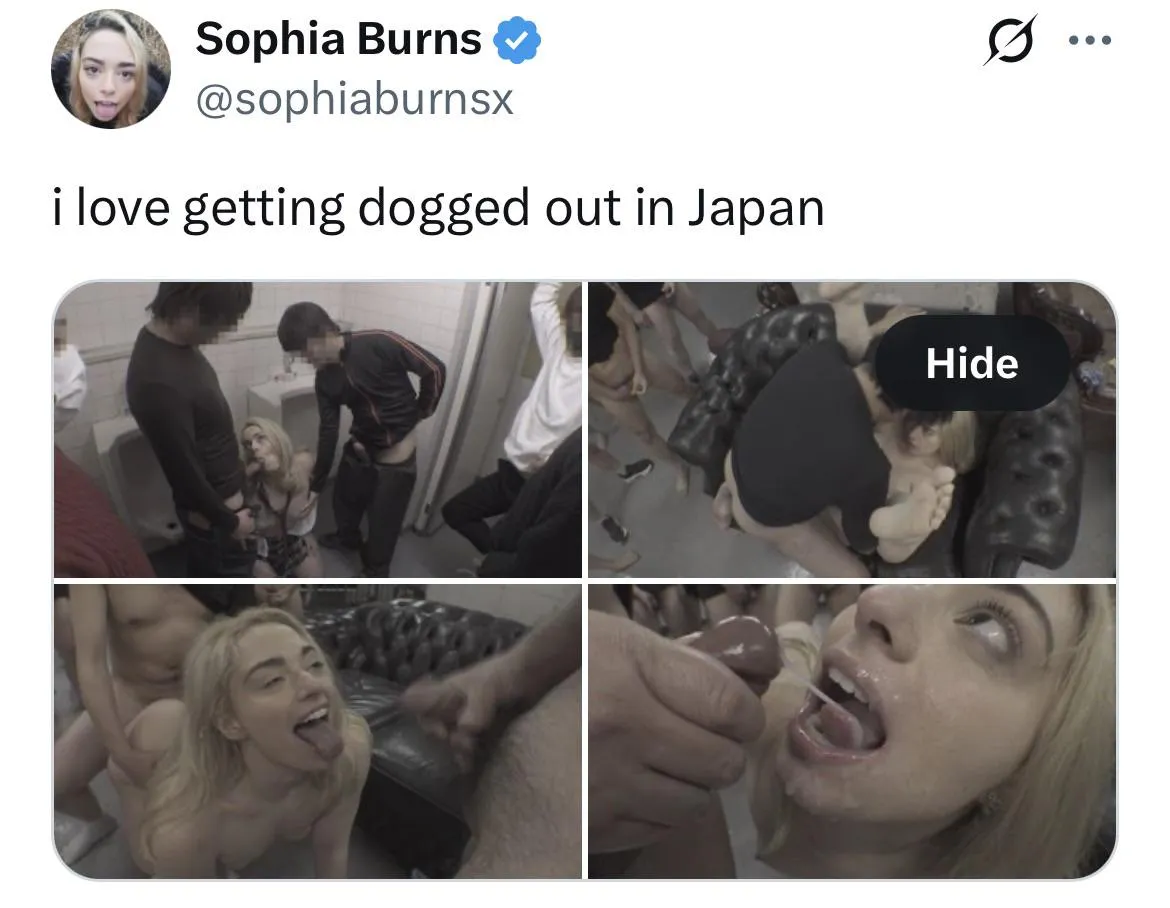 Sophia burn’s travels to Japan for dick posted by Responsible_Mind8654