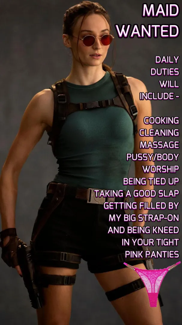 Sophie Turner - Lady Lara Croft - [imagefap - chrissytheswitch] posted by chrissyswitch