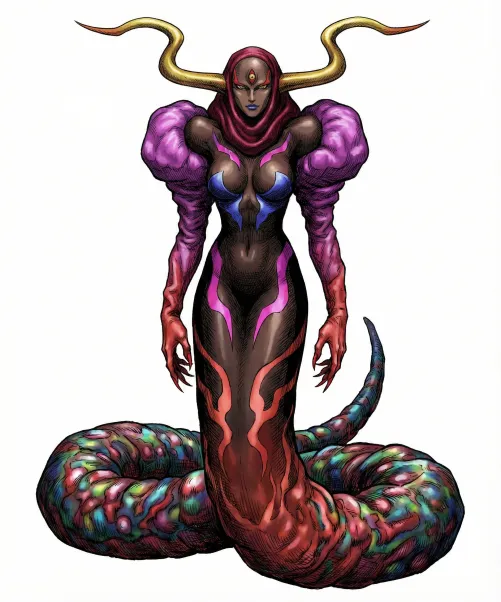Sorceress C (Final Fantasy 8) is an EXTREMELY UNDERRATED design by Crazy_Dubs_Cartoons