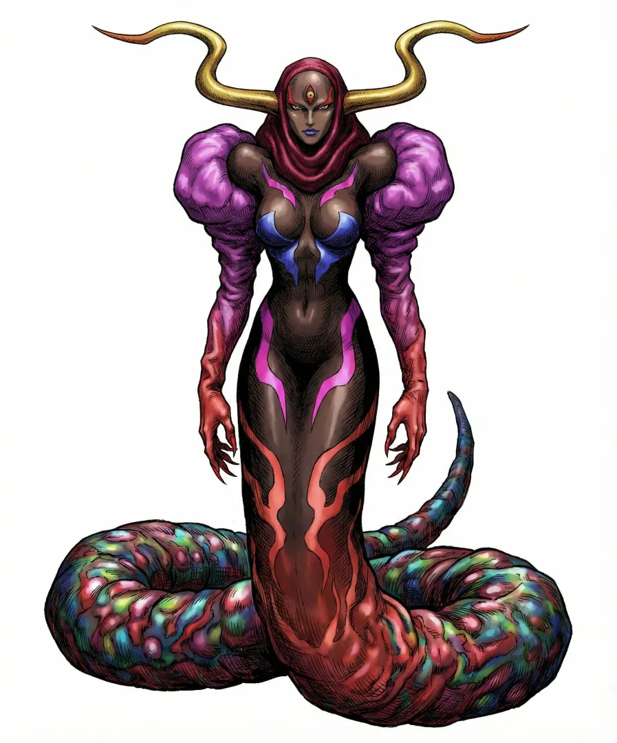 Sorceress C (Final Fantasy 8) is an EXTREMELY UNDERRATED design posted by Crazy_Dubs_Cartoons