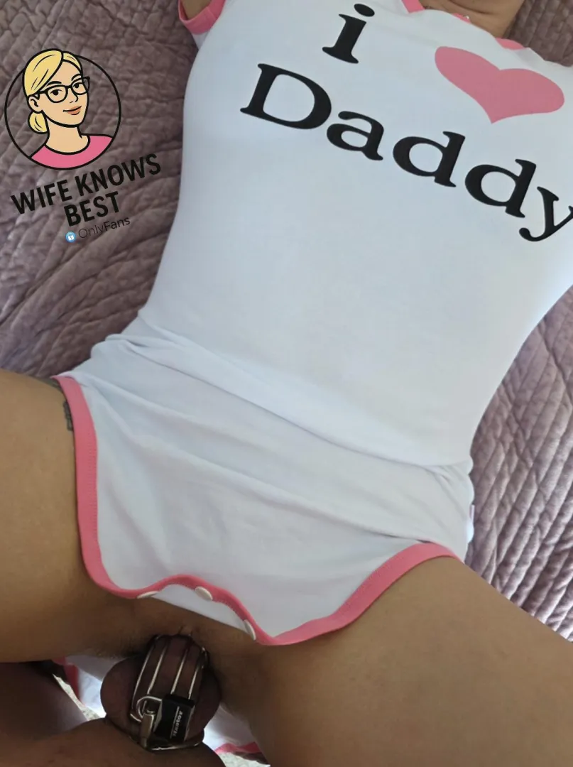 Sorry but this pussy belongs to Daddy, sissy cucks don’t get pussy.  posted by Wife_Knows_Best