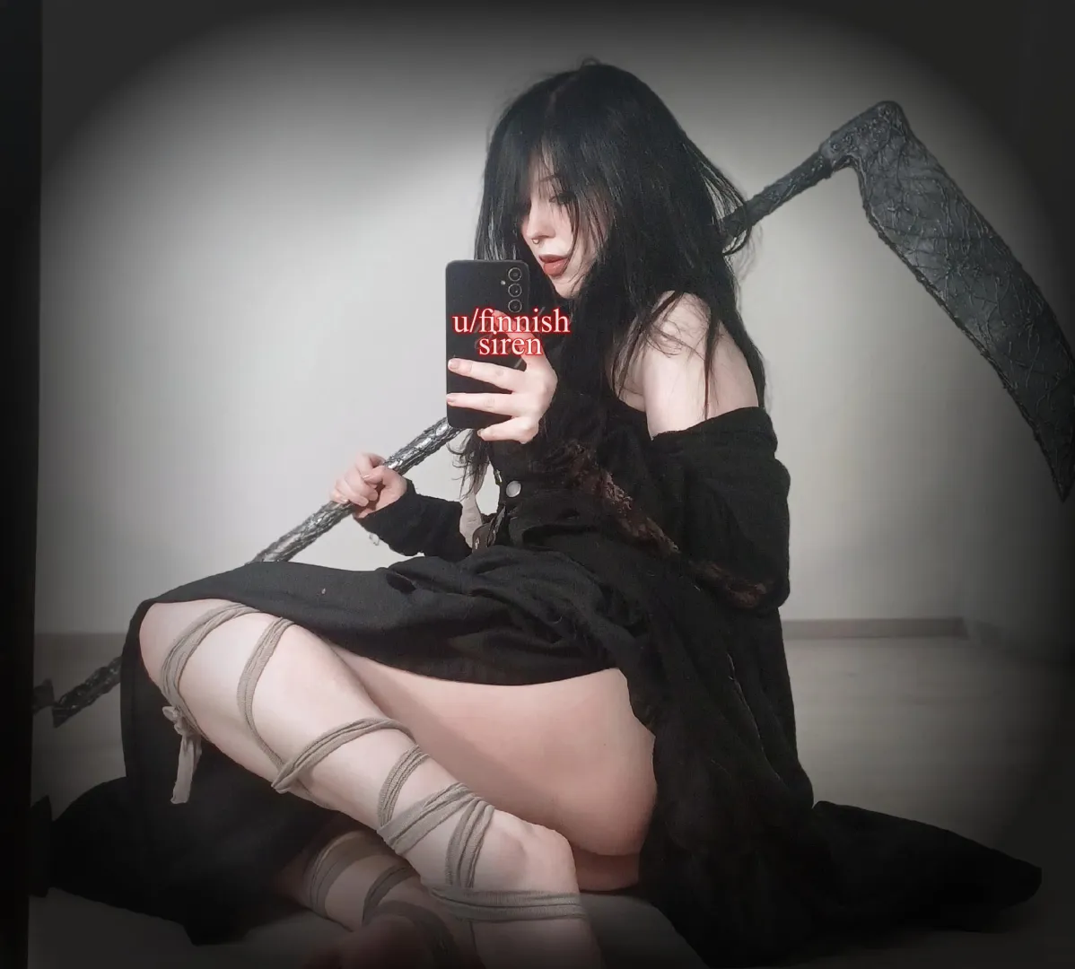 Souls inspired look⚔ꪆ ࣪. posted by finnishsiren