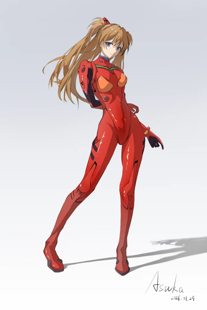 Souryuu Asuka Langley (Neon Genesis Evangelion) [unfireworks] posted by MrZerFox