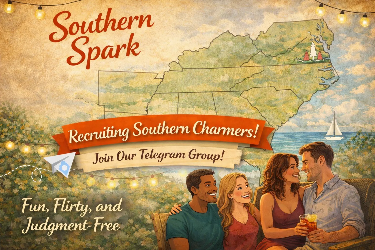 Southeast US Telegram Group posted by Southern-Spark-Admin