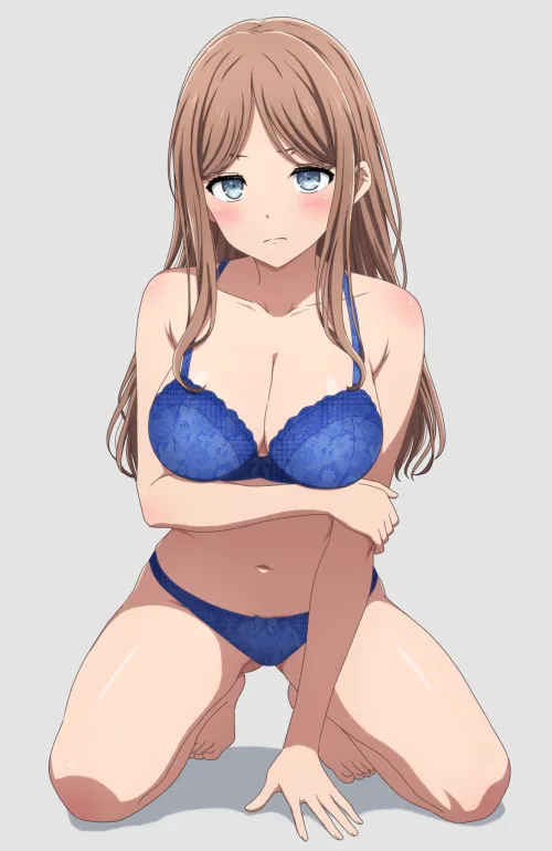 Soyo in blue [BanG Dream!] (ノシムリン) by MartyrOfDespair