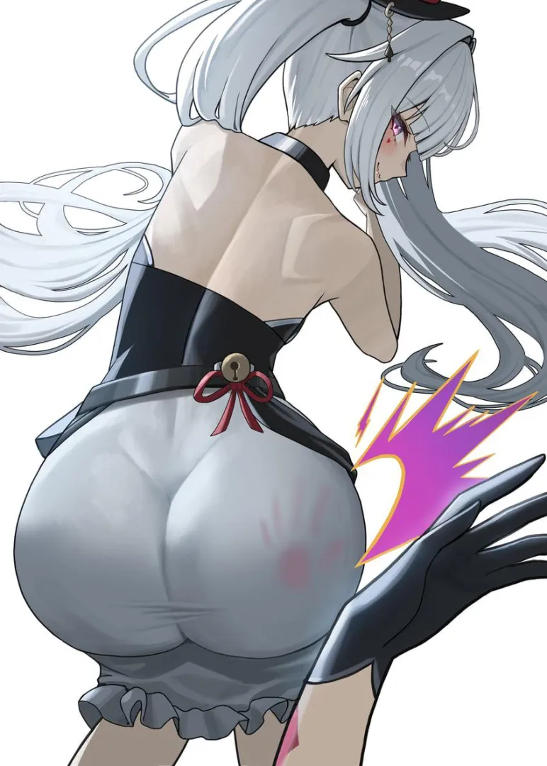 Spanked Sparxie Giving a Grin [Honkai] posted by sd6636